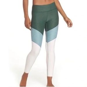 Outdoor Voices women's 7/8 Springs Hunter/Slate/Ballet Warmup Legging
